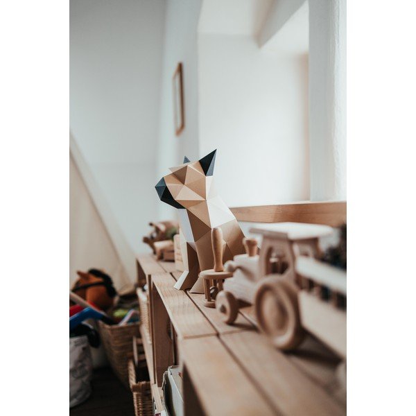 Radošs komplekts papīra locīšanai Papertime Bulldog-image-3