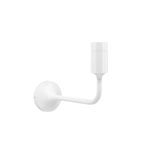 Balta metāla sienas lampa bez abažūra Santé – UMAGE