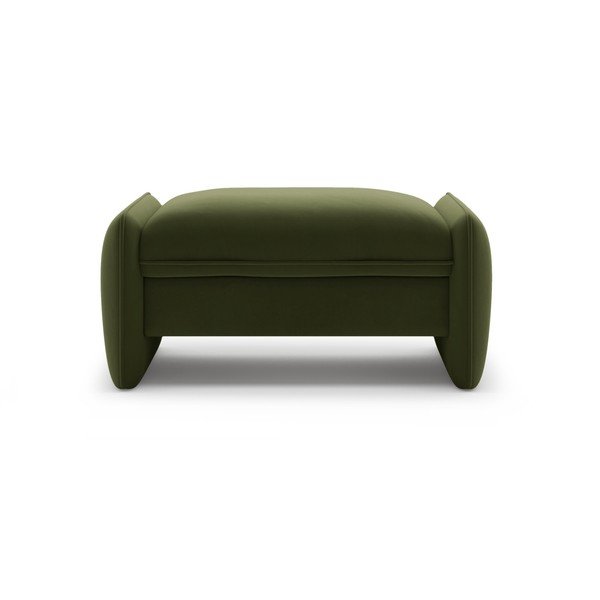 Zaļš samta kāju soliņš Georgia – Micadoni -image-1