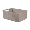 Uzglabāšanas plastmasas uzglabāšanas grozs 36x28x15 cm Jute M – Curver
