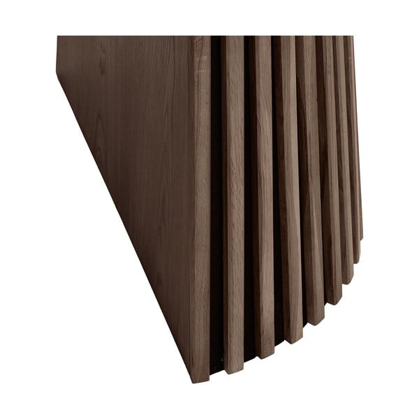 Apaļš izvelkams ēdamgalds ar ozolkoka imitācijas galda virsmu ø 120 cm Osaka – House Nordic-image-4