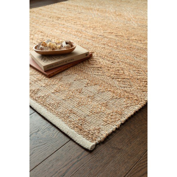 Dabīga toņa ar rokām darināts paklājs no džutas maisījuma 160x230 cm Asher Natural – Asiatic Carpets-image-2