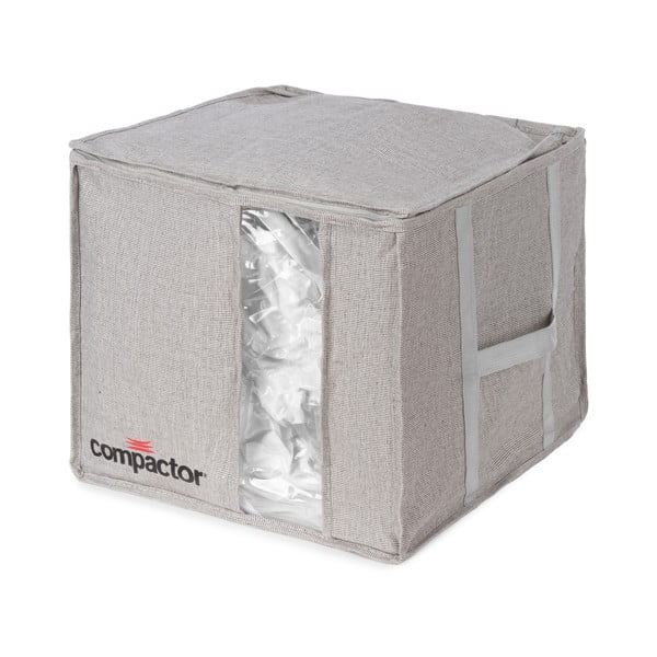 Pelēka vakuuma uzglabāšanas kaste Compactor Oxford, 125 l-image-4