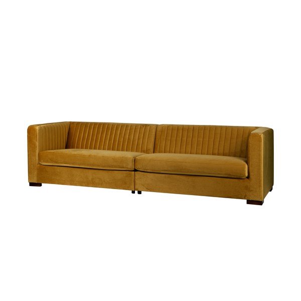 Tumši oranžs dīvāns BePureHome Nouveau-image-4
