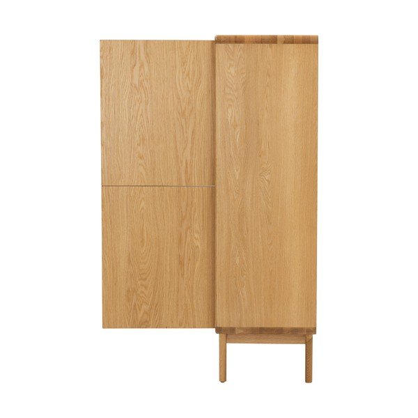 Dabīga toņa skapītis ar ozolkoka imitāciju 100x140 cm Nice – Tenzo-image-3