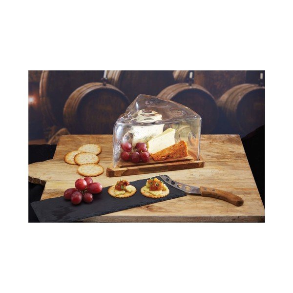 Siera paplāte ar vāku Kitchen Craft Master Glass-image-1
