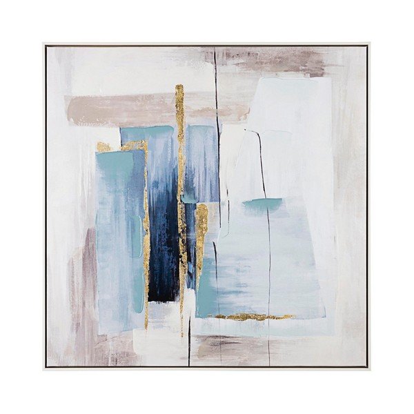 Ar rokām apgleznota glezna ar rāmi/uz audekla 88x88 cm Crown – Bizzotto