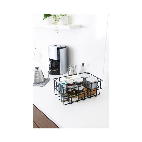 Melns sekls stackble grozs YAMAZAKI Tower-image-1