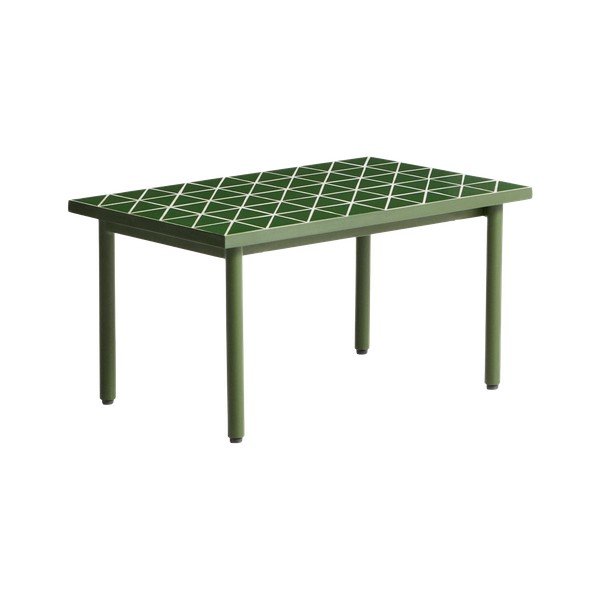 Dārza galdiņš ar keramikas virsmu 51x81 cm Maurina – Kave Home