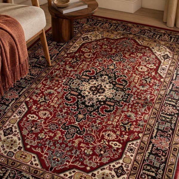 Sarkans paklājs Nouristan Skazar Isfahan, 200 x 290 cm-image-1