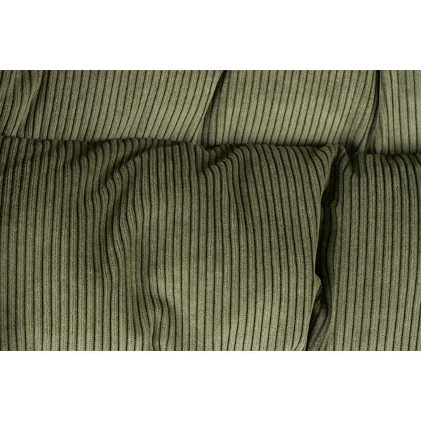 Zaļš samta atpūtas krēsls Vince – Dutchbone-image-1