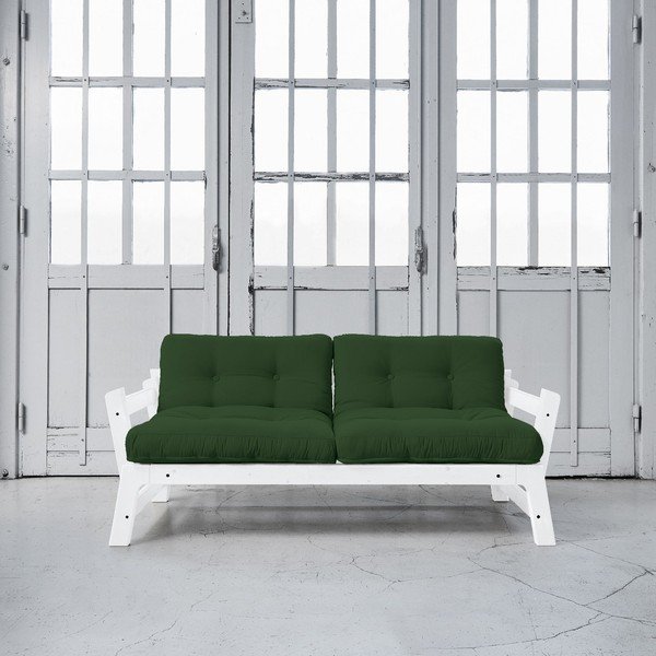 Dīvāns gulta Karup Step White/Botella-image-1