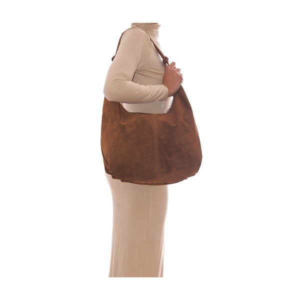 Ādas rokassoma Mangotti 8003 Cognac-image-3