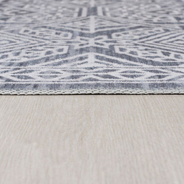 Pelēks mazgājams paklājs 290x200 cm Cora – Flair Rugs-image-4
