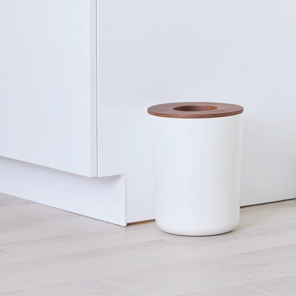 Balta atkritumu tvertne iDesign Eco Vanity-image-3