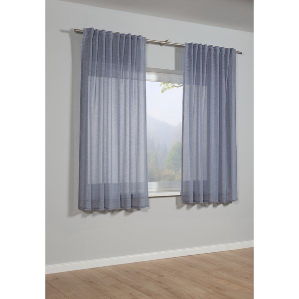 Zils aizkars 175x140 cm Uni – Gardinia-image-1