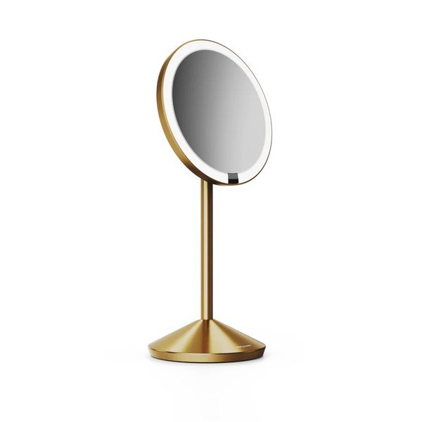 Kosmētikas spogulis ar gaismu/palielināmais (ar 5x palielinājumu) ø 12 cm – simplehuman-image-3
