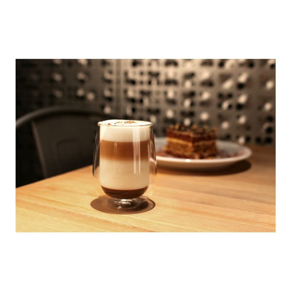 Dubultsienu stikla glāze Vialli Design Amo, 400 ml-image-1