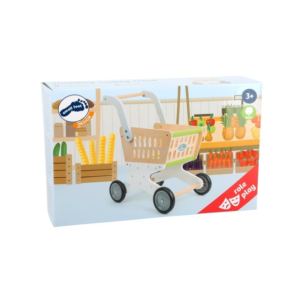 Bērnu koka iepirkumu grozs Legler Shopping-image-1