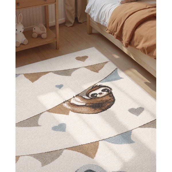 Krēmkrāsas bērnu paklājs 160x230 cm Walk like an Elephant Rainbow Party – Villeroy&Boch-image-4