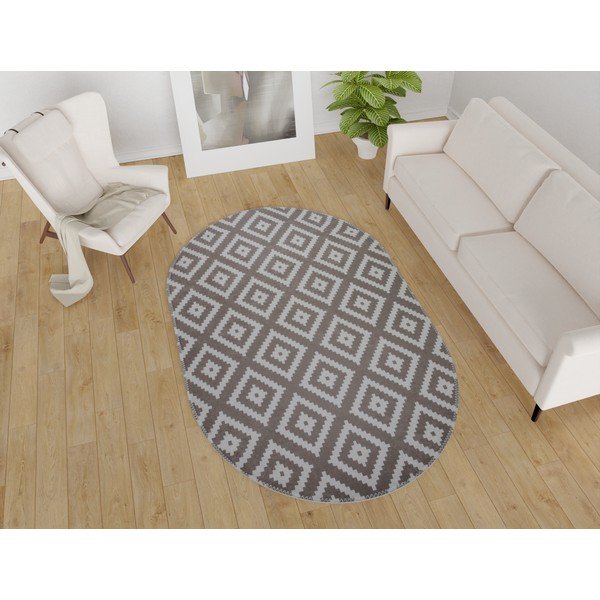 Gaiši brūns mazgājams paklājs 160x230 cm – Vitaus-image-1