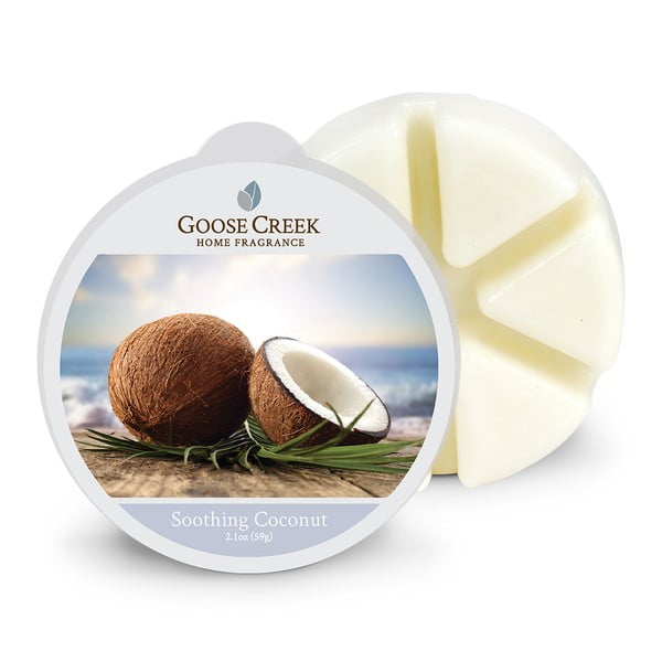 Goose Creek nomierinošs kokosriekstu aromterapijas vasks, degšanas laiks 65 stundas