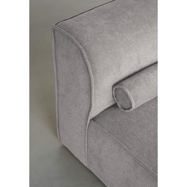 Gaiši pelēks modulārais dīvāns (ar labo stūri) Flex Felix – Miuform-image-4