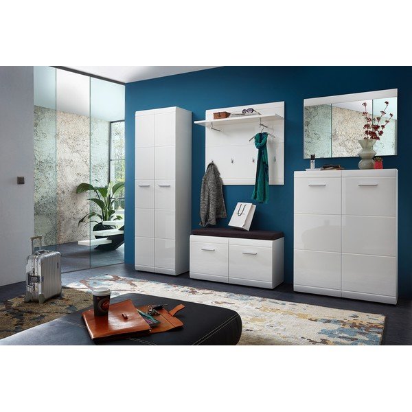 Balts sienas pakaramais ar plauktu Adana – Germania-image-1