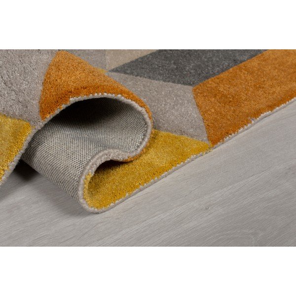 Dzeltens paklājs Flair Rugs Scope, 80 x 150 cm-image-2