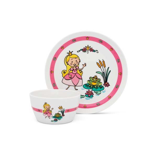 Bērnu pusdienu komplekts (5 gab.) Princess – Zilverstad-image-2