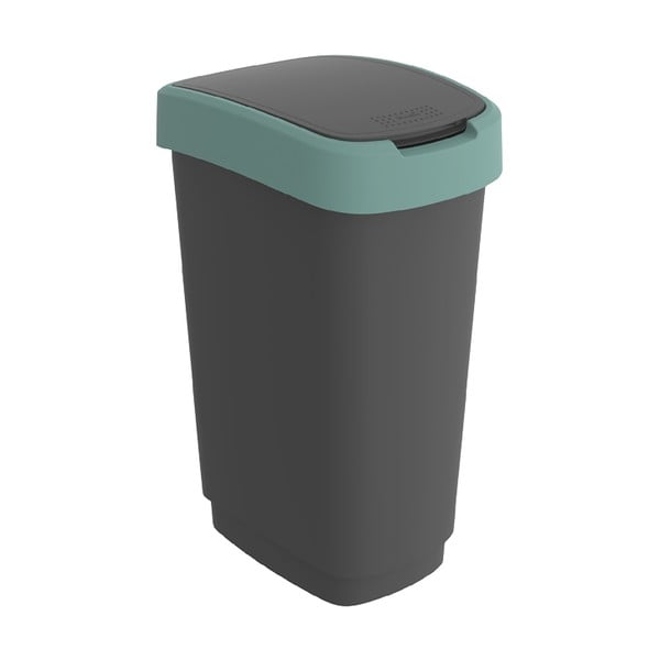 Pārstrādātas plastmasas atkritumu tvertne 50 L Twist – Rotho