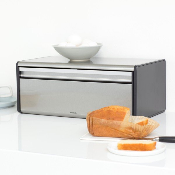 Brabantia Fall Front matēta tērauda maizes tvertne-image-3
