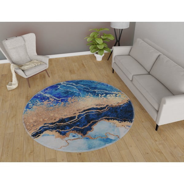 Apaļš paklājs ø 100 cm – Vitaus-image-1