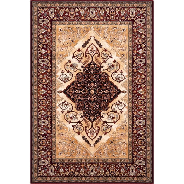 Sarkans vilnas paklājs 133x180 cm Audrey – Agnella