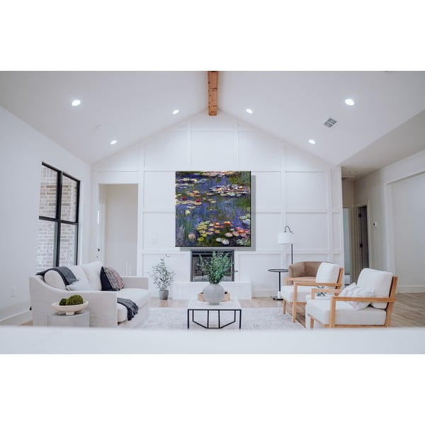 Gleznas reprodukcija Claude Monet – Water Lilies 3, 70 x 70 cm-image-1