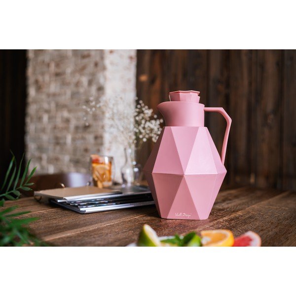 Rozā termoss Vialli Design Geo, 1 l-image-4
