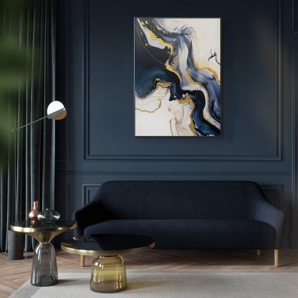 Attēls ar manuāli gleznotiem elementiem 70x100 cm Sky – Styler-image-1