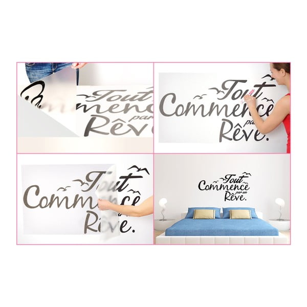 Ūdensizturīga dušas uzlīme Ambiance Seductive , 185 x 55 cm-image-2