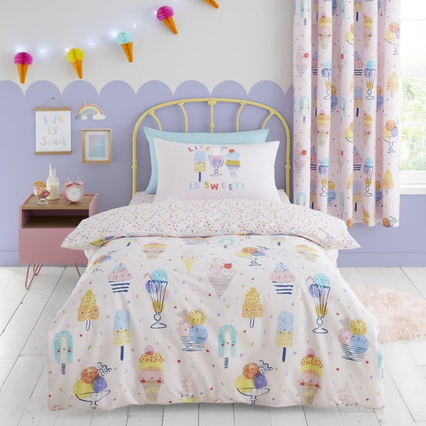 Bērnu gultas veļa 120x150 cm Ice Cream Fundae – Catherine Lansfield