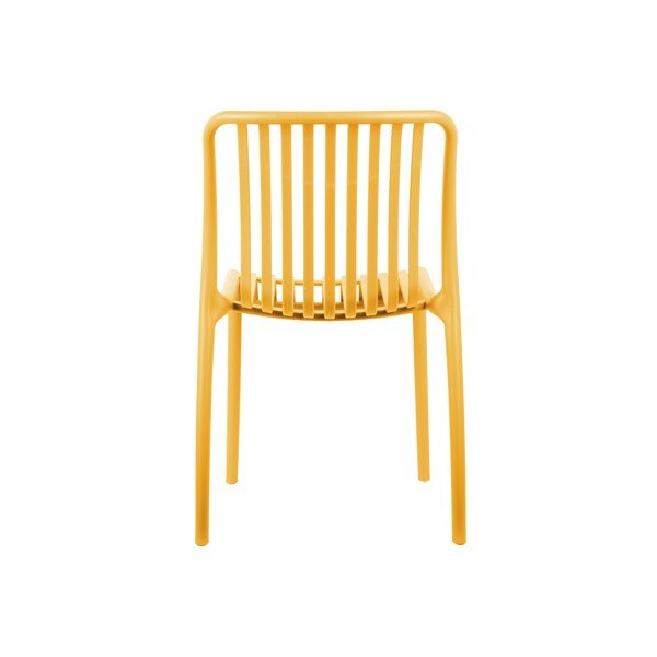 Dzeltens plastmasas pusdienu krēsls Glee – Leitmotiv-image-1