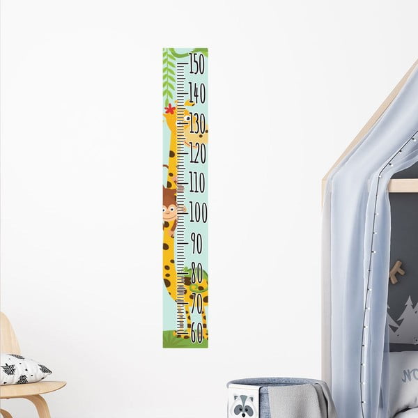 2 līmējamo lineālu komplekts bērnu garuma mērīšanai Ambiance Savanna-image-3