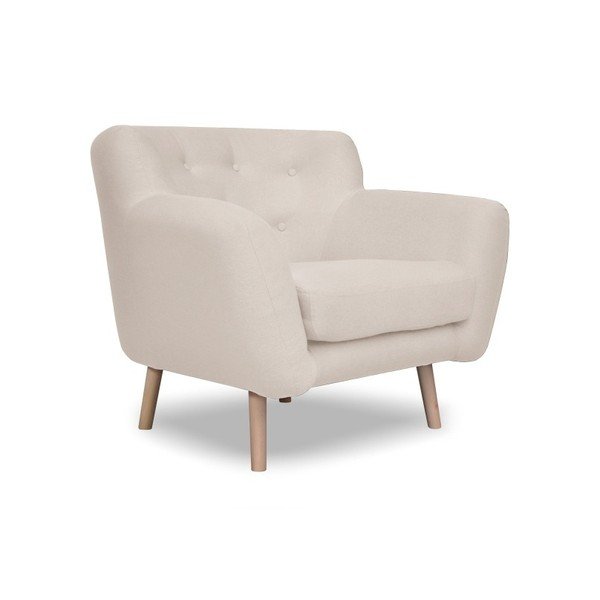 Pelēki bēšs atpūtas krēsls Cosmopolitan Design London-image-2