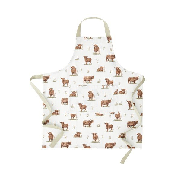 Kokvilnas priekšauts Angus Highland Cow – Catherine Lansfield