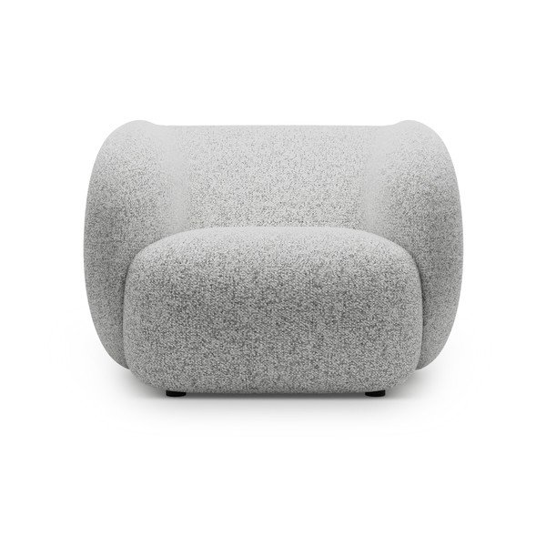 Gaiši pelēks atpūtas krēsls Kate – Micadoni -image-1