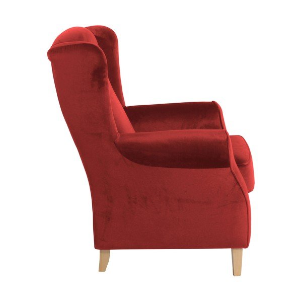 Ķieģeļu sarkans krēsls Max Winzer Lorris Velour Brick-image-3