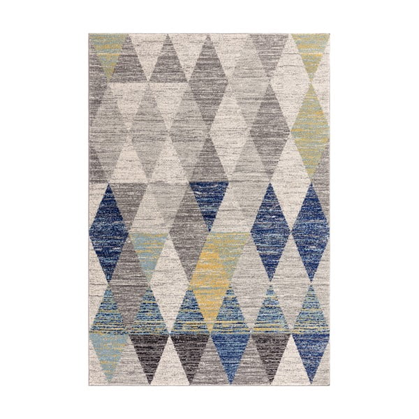 Zils paklājs 120x170 cm Muse Harlequin Blue – Asiatic Carpets