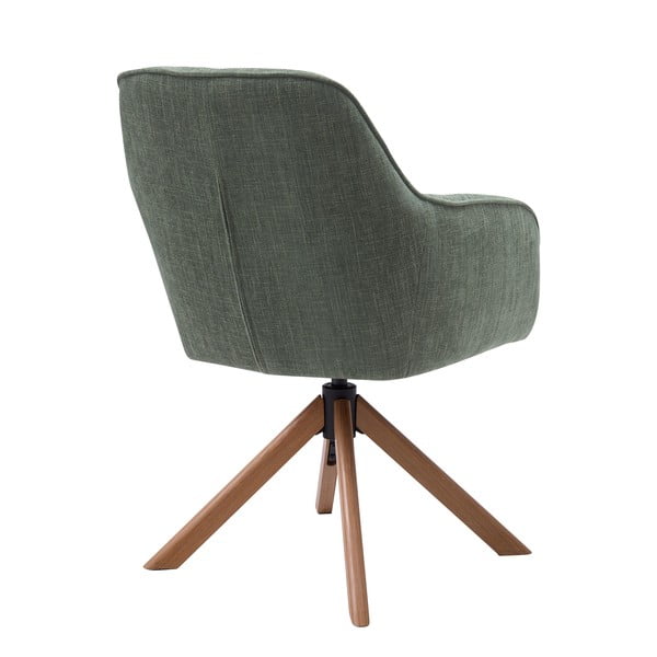 Zaļi polsterēti ēdamistabas krēsli (2 gab.) Avola – Unique Furniture-image-1