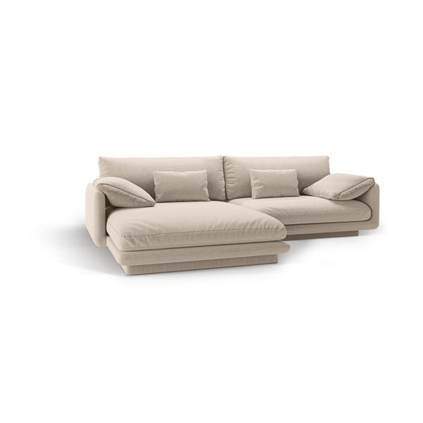 Bēšs stūra dīvāns (ar kreiso stūri) Torino – Micadoni Home-image-2