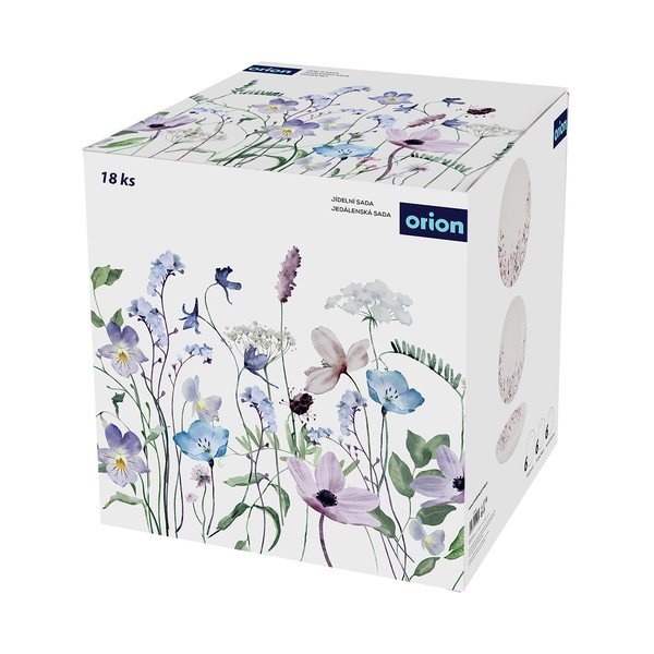 Porcelāna pusdienu komplekts (18 gab.) Louka – Orion-image-4