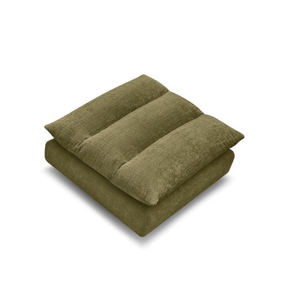 Zaļš kāju soliņš no šenila auduma Neil – Bobochic Paris-image-3